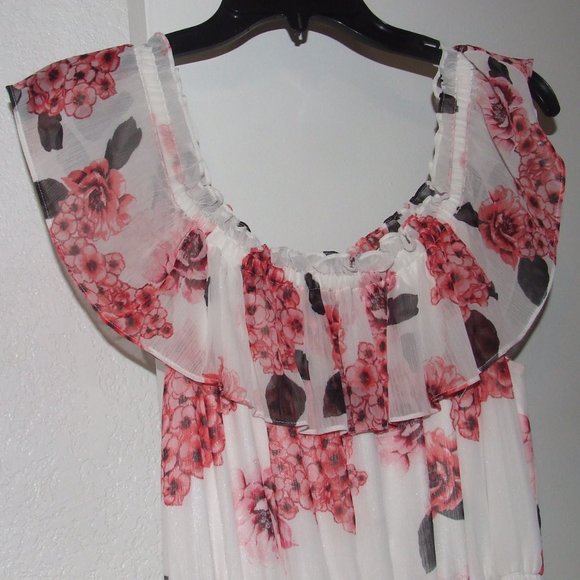 White House Black Market Full Length Dress, Size M - Picture 2 of 8